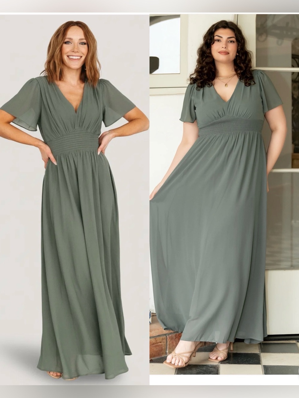 NWT Baltic Born Birdie Maxi Dress Dark Sage , size 2XL